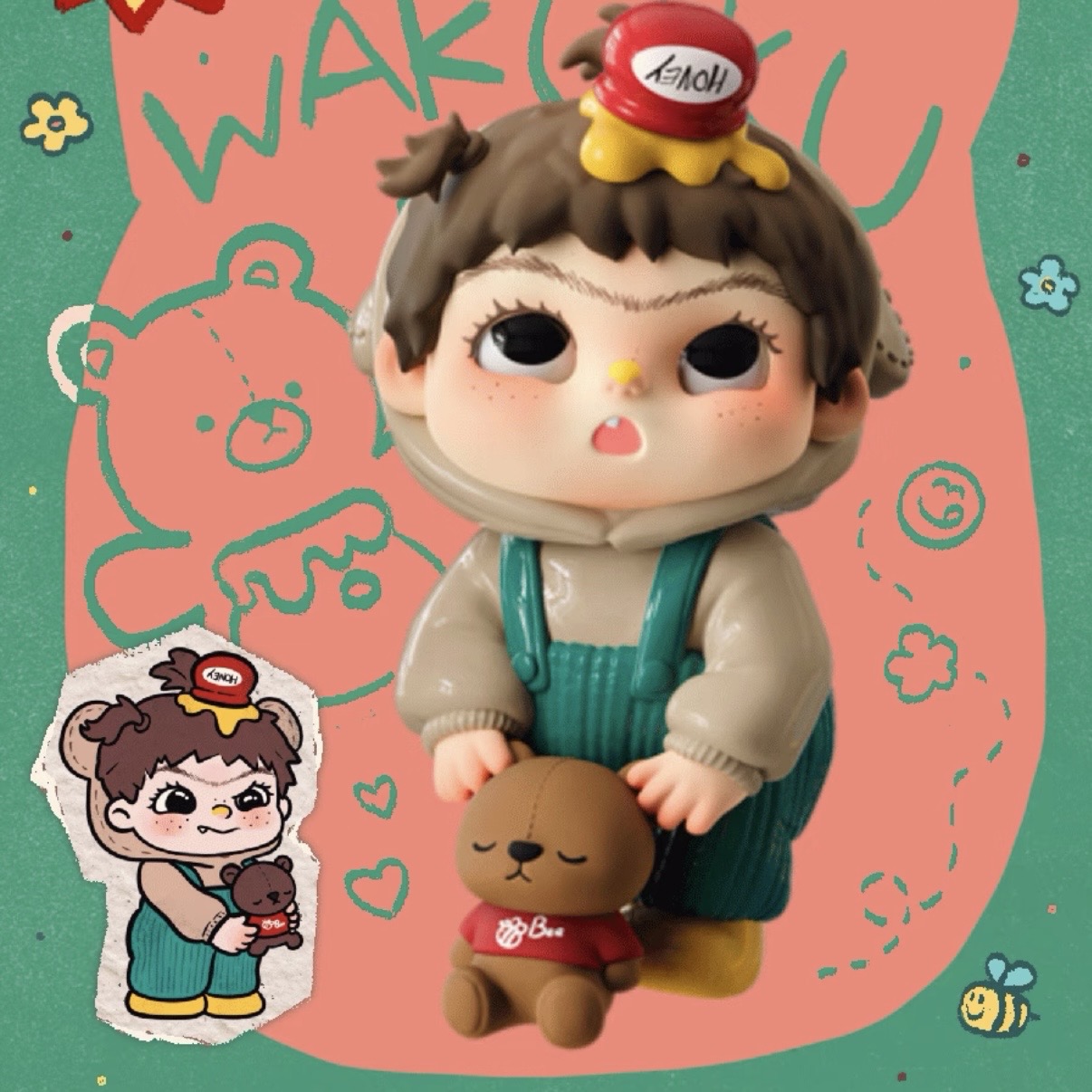 WAKUKU BACK TO CHILDH OOD WITH WAKUKU blind box - POPBOXSS