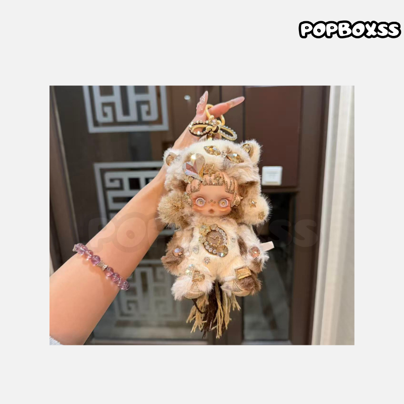 【Customized Two-Week】 Labubu Swarovski Crystal Doll Clothes (Doll Included) Have a Good Run Series - POPBOXSS