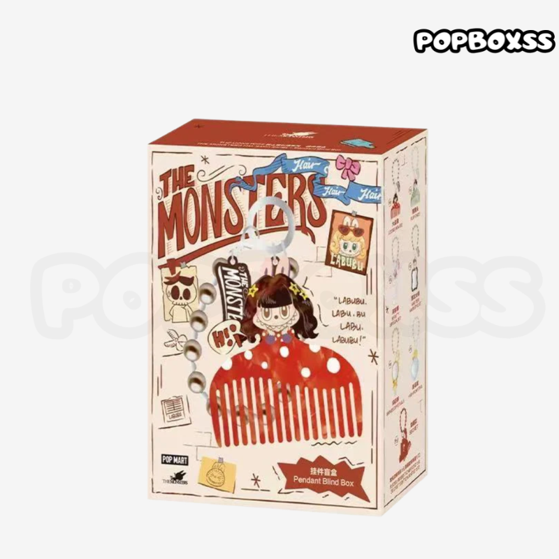 POP MART The Monsters Hair Salon Series Pendant Blind Box - POPBOXSS