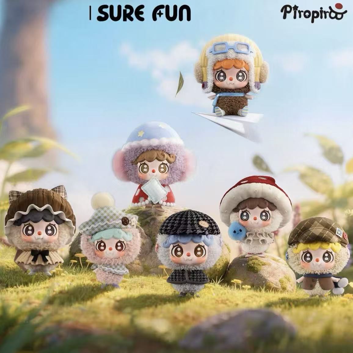 Piropiro Windborne Sweet Dreams Series Plush Pendant Blind Box (PRE-ORDER） - POPBOXSS