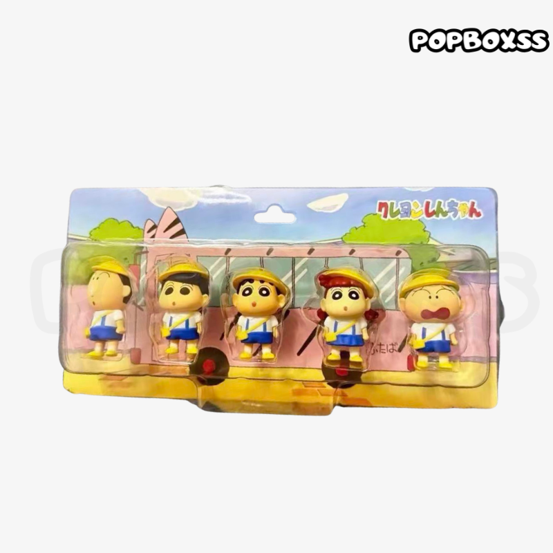 Crayon Shin-chan The five-person team mobilized blind box - POPBOXSS