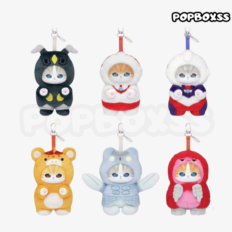 Mofusand × ULTRAMAN Series Plush Pendant (PRE-ORDER) - POPBOXSS