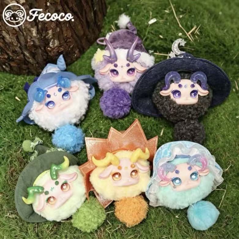 FECOCO Ethereal Down Glow Series Plush Pendant Blind Box - POPBOXSS