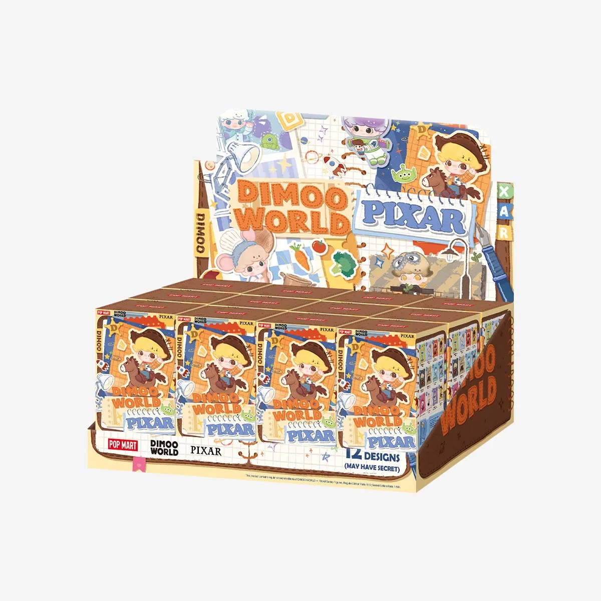 POPMART DIMOO WORLD x PIXAR Series Figures(PRE ORDER) - POPBOXSS