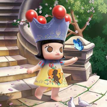 MEGA ROYAL MOLLY 400% Snow White - POPBOXSS