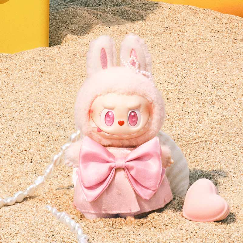 POPMART THE MONSTER MOKOKO Summer sun vinyl plush pendant - POPBOXSS