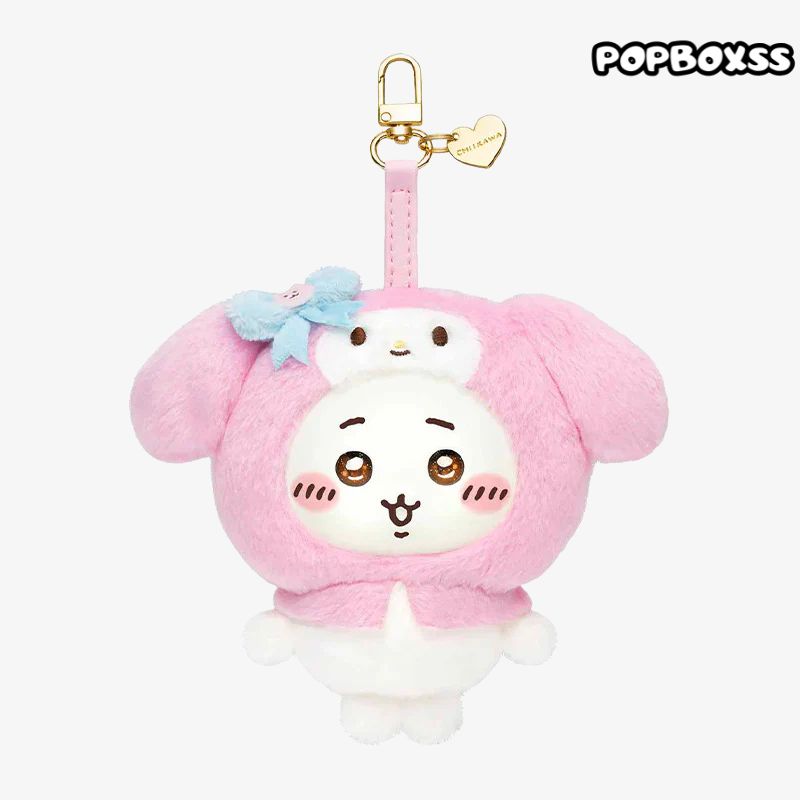 Chiikawa x Sanrio Characters Vinyl Plush Keychains - POPBOXSS