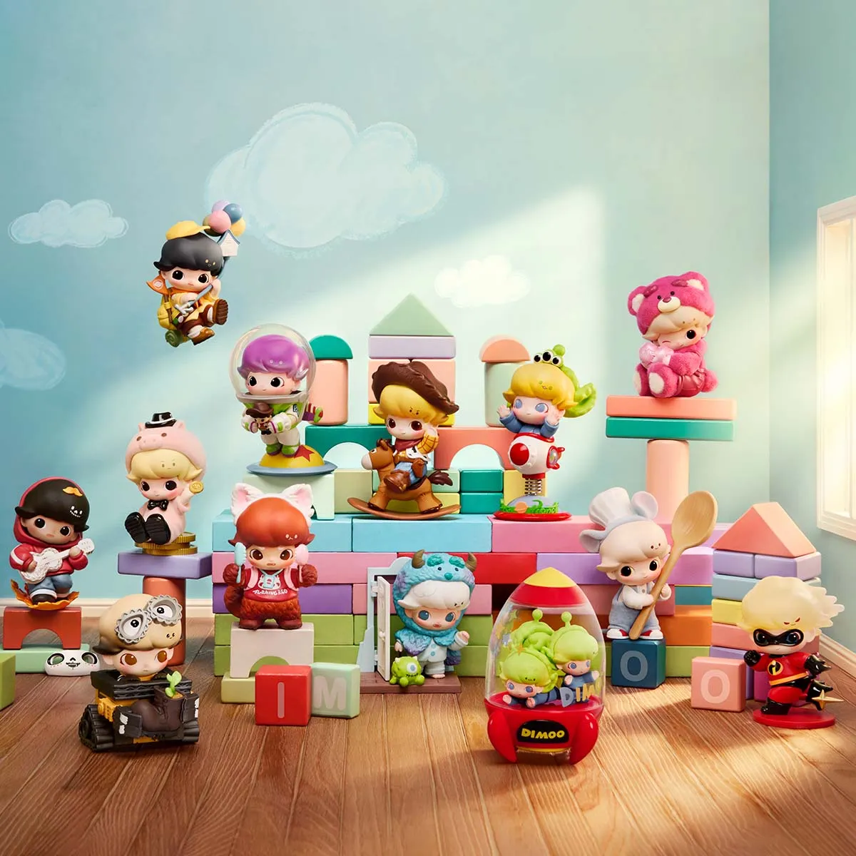 POPMART DIMOO WORLD x PIXAR Series Figures(PRE ORDER) - POPBOXSS