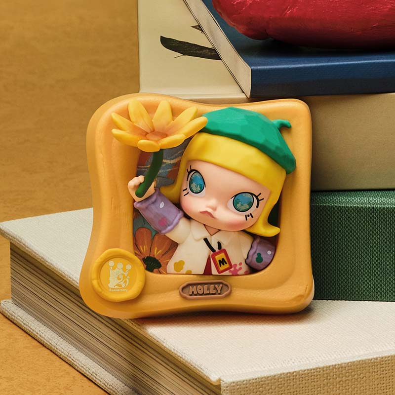 POP MART MOLLY 20th Anniversary Scenery Along the Way Series Fridge Magnet Blind Box (PRE-ORDER) - POPBOXSS