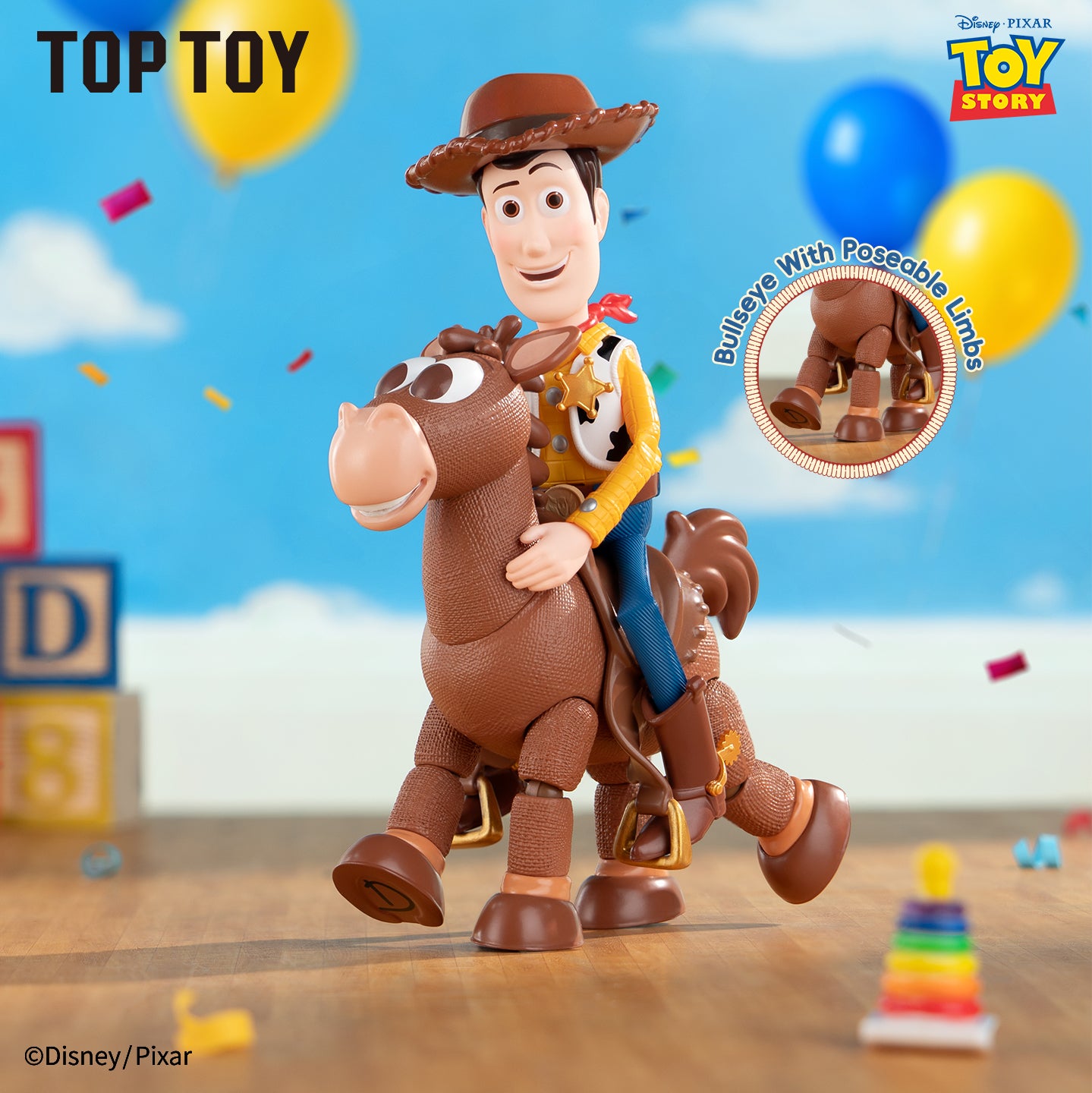 DSN DISNEY Toy Story Playful Party Series Figure Gift - POPBOXSS