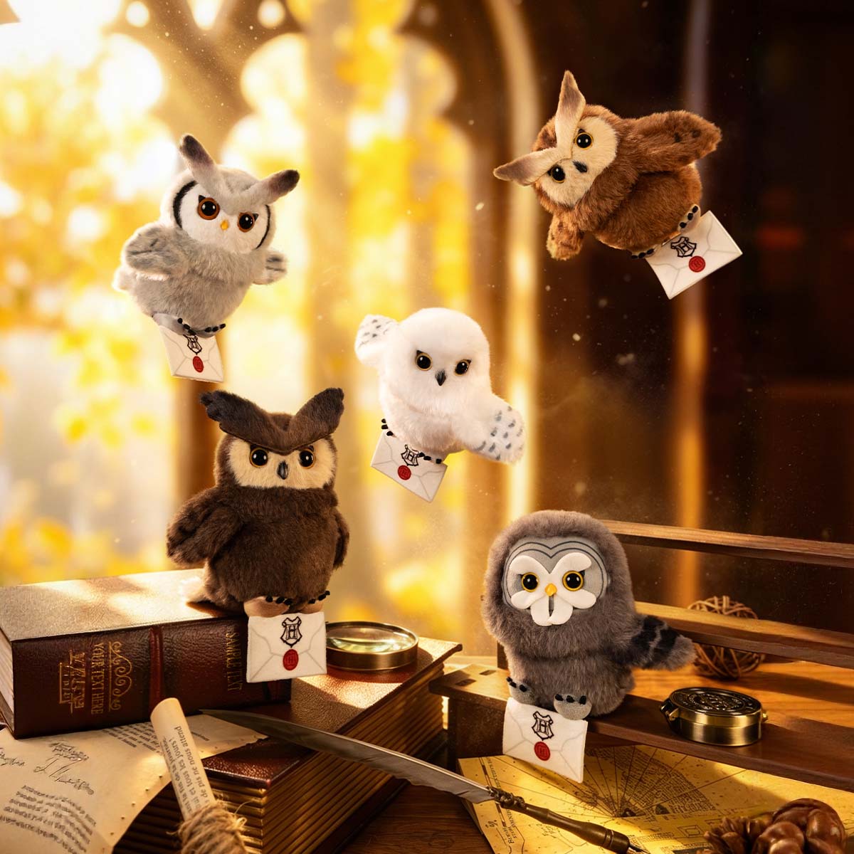 POPMART Harry Potter - Owl Plush Pendant(PRE ORDER) - POPBOXSS