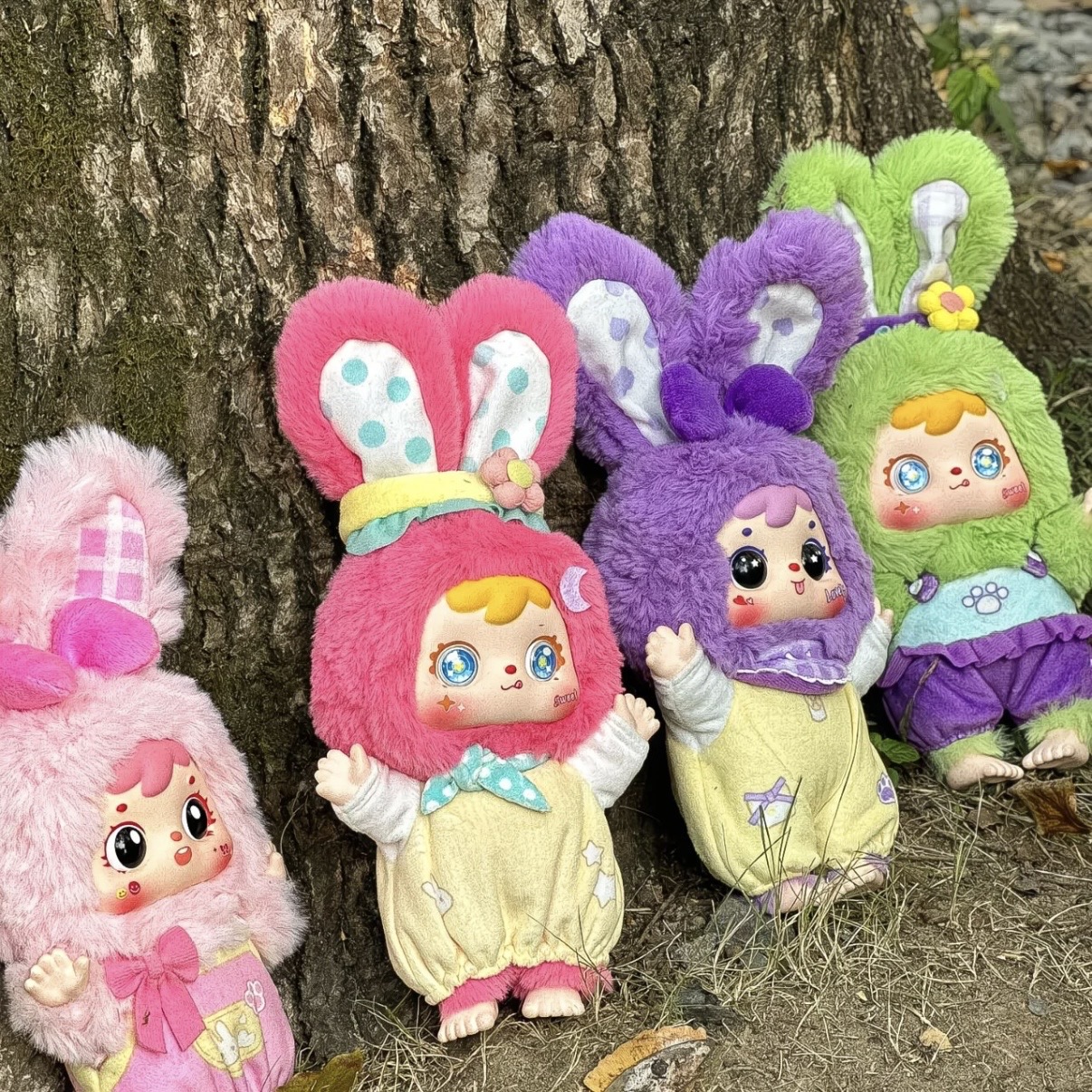 【 US 3-5 Arrival】Samuel- Little Bear And Little Rabbit's Happy Picnic Series Plush Dolls, Blind Box - POPBOXSS