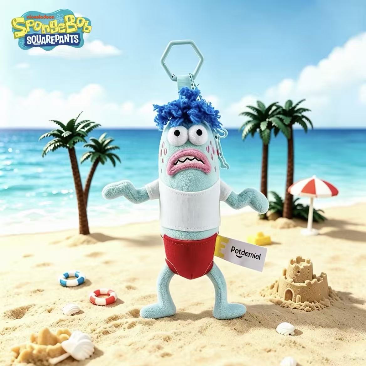 SpongeBob The residents of Bikini Bottom Plush pendant - POPBOXSS