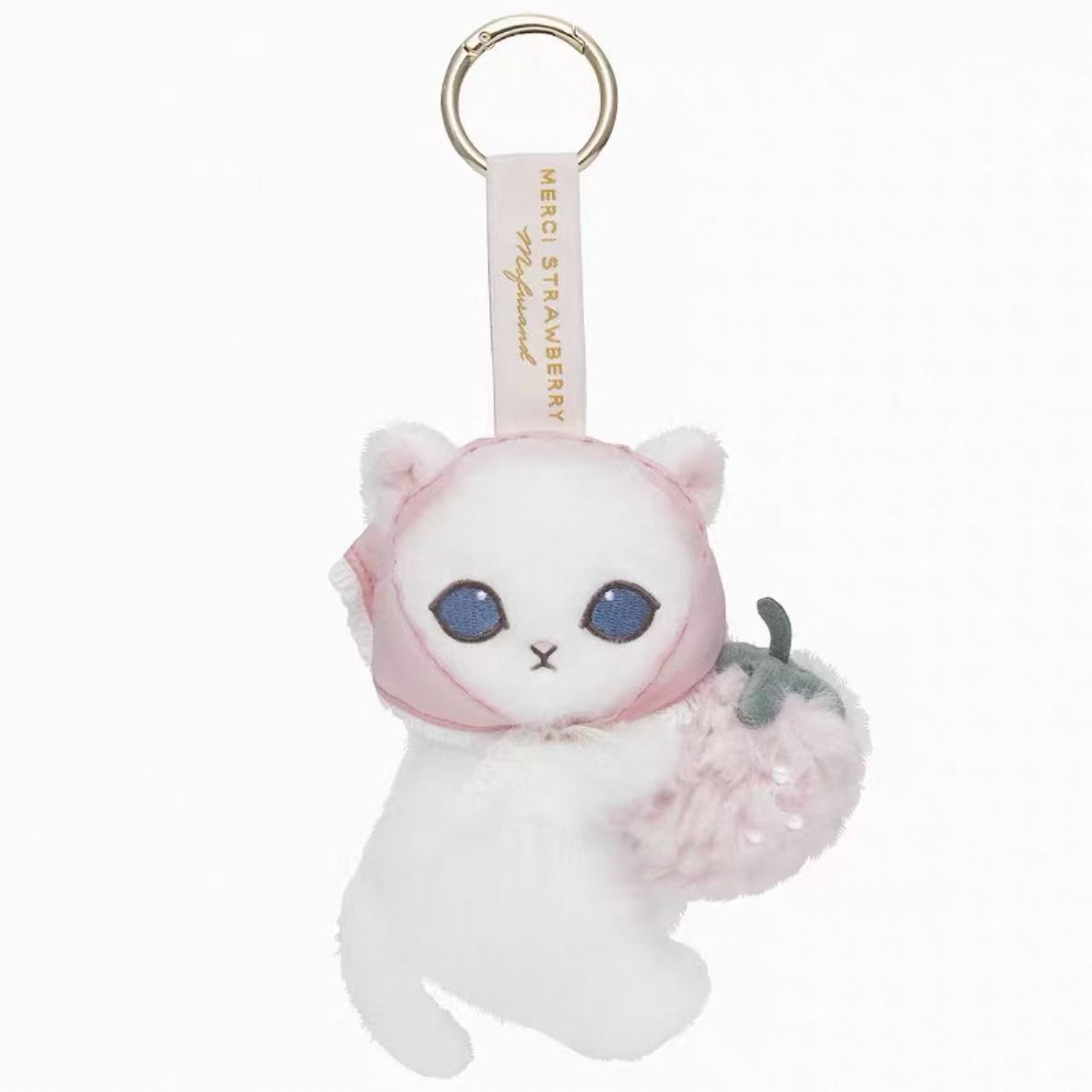 Mofusand MERCI STRAWBERRY V2 Series Plush Pendant (PRE-ORDER) - POPBOXSS