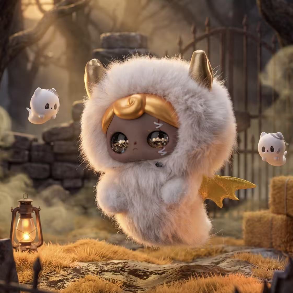 YUNA Petit Wee Ghost Series Plush Pendant Blind Box - POPBOXSS
