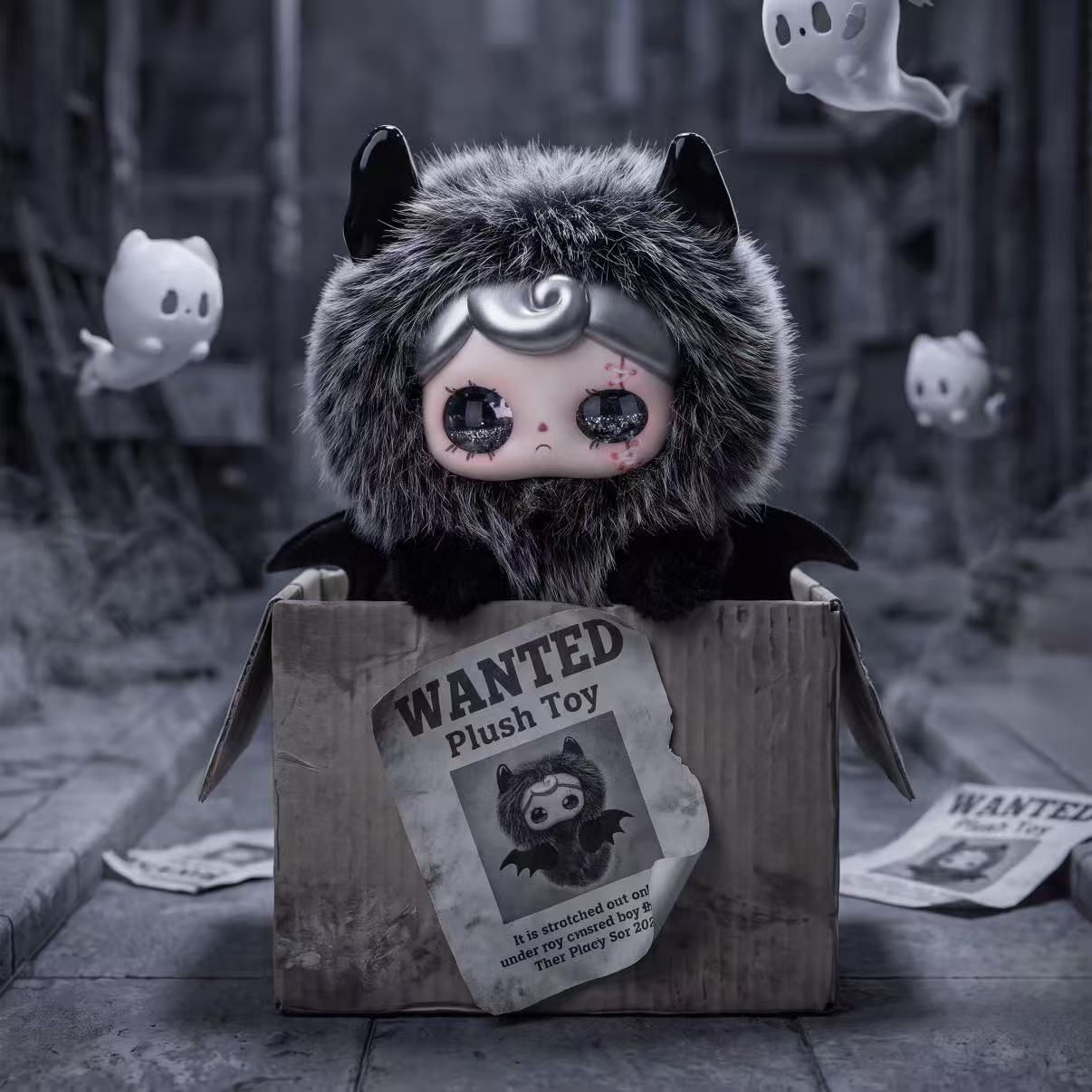 YUNA Petit Wee Ghost Series Plush Pendant Blind Box - POPBOXSS