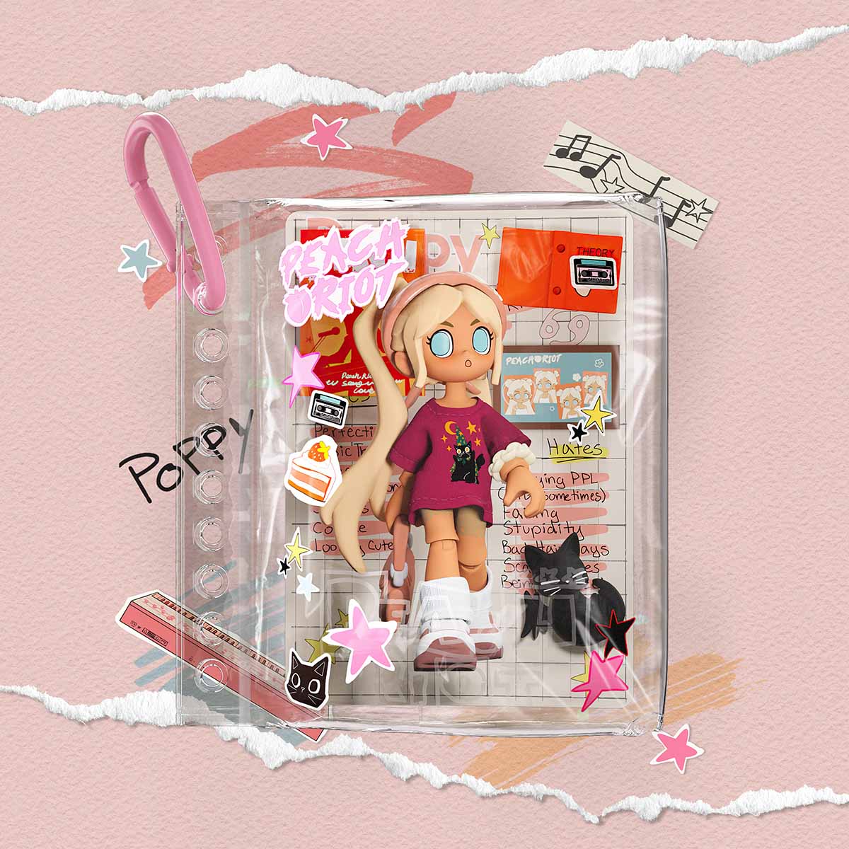 POPMART Peach Riot Carry the Music Series Block Pendant(PRE ORDER) - POPBOXSS