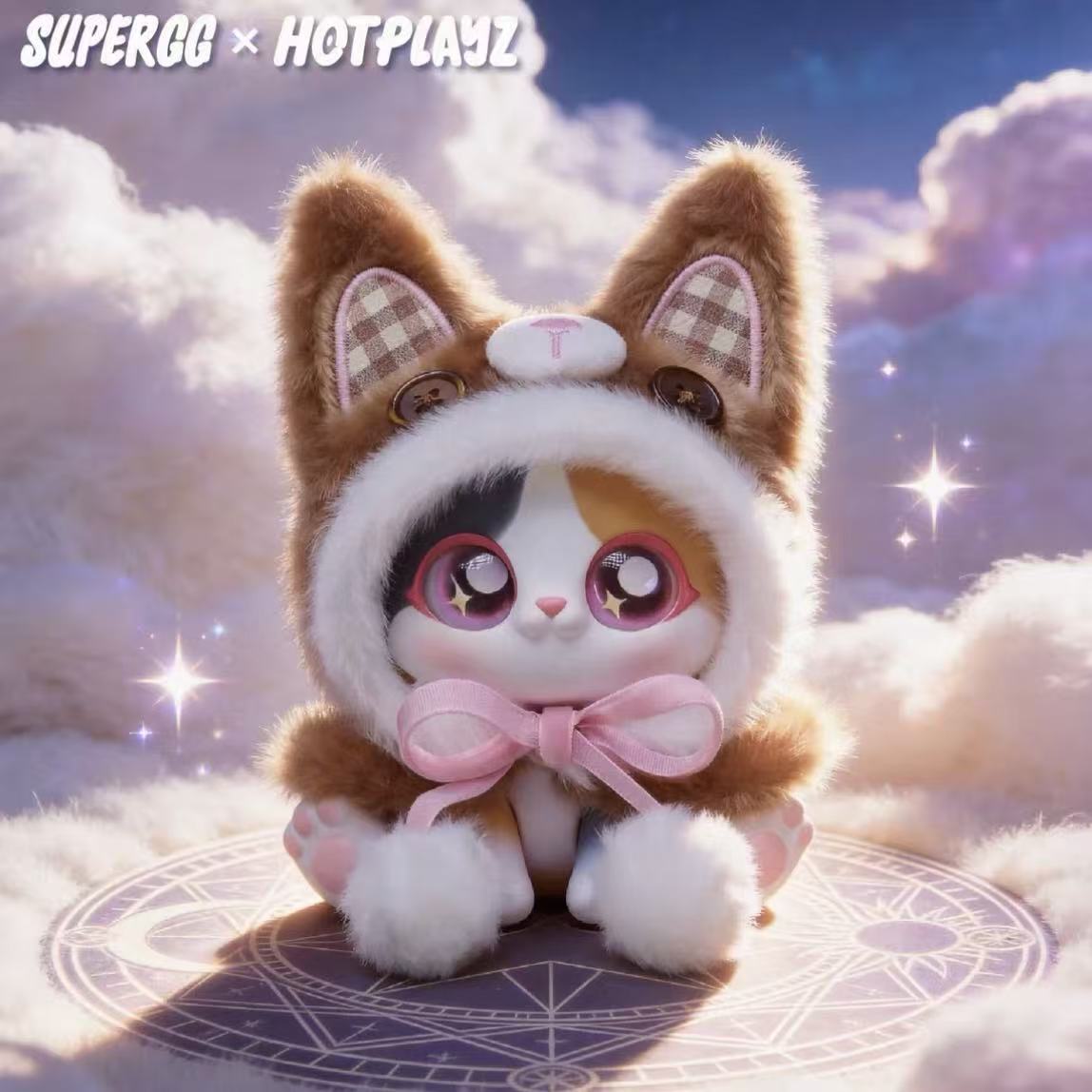 PICOCO Magic Cloak Cat Series Plush Pendant Blind Box - POPBOXSS