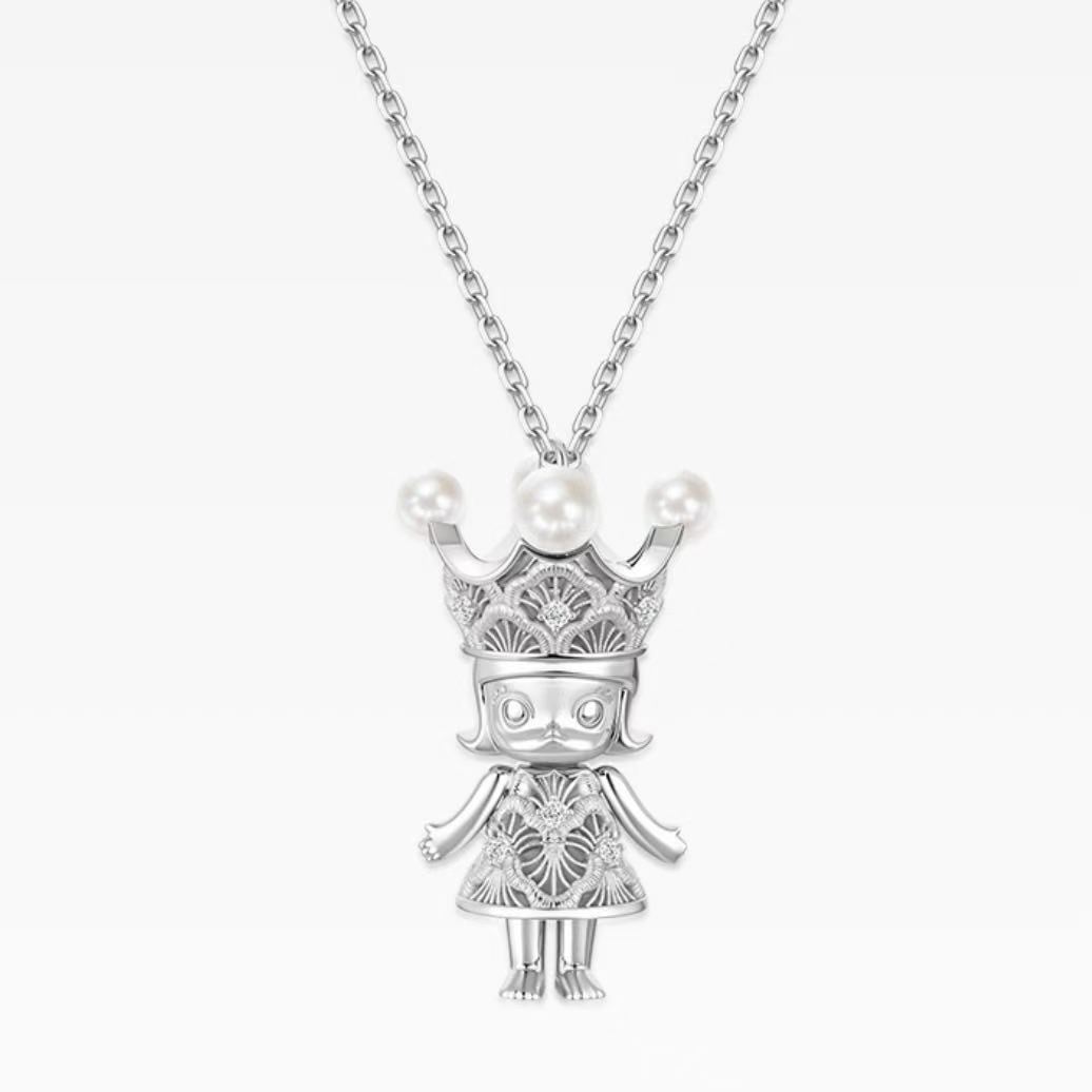 POPOP ROYAL MOLLY LACE Series Birthday Princess Necklace - POPBOXSS