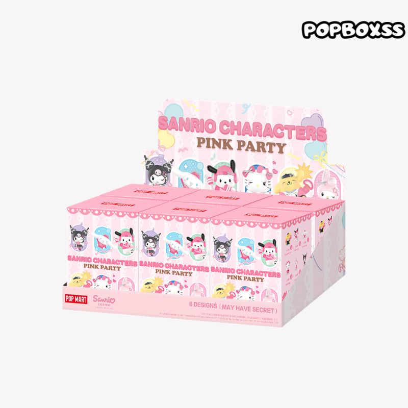 Sanrio characters Pink Party Series Figures - POPBOXSS