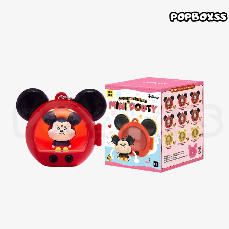 Disney Mickey & Friends Mini Pouty Series Figures Blind Box - POPBOXSS