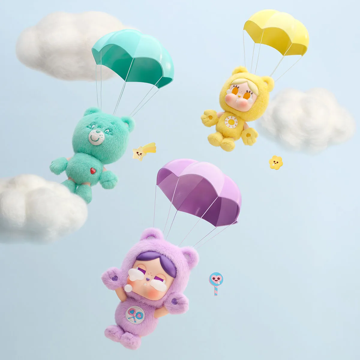 POPMART CRYBABY x Care Bears Series - Vinyl Plush(PRE ORDER) - POPBOXSS