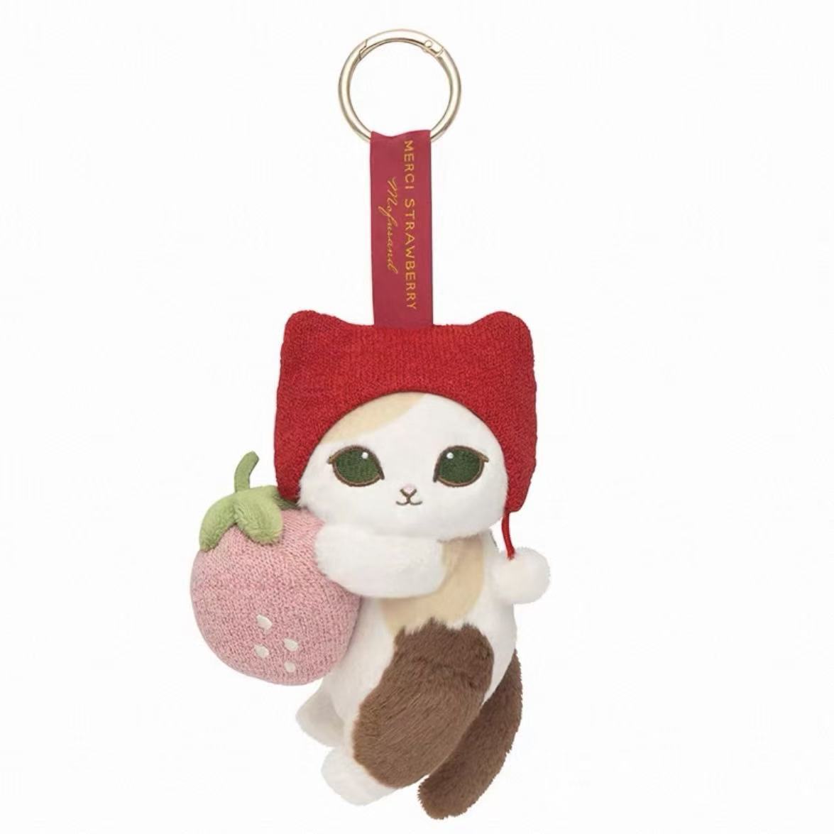 Mofusand MERCI STRAWBERRY Series Plush Pendant - POPBOXSS