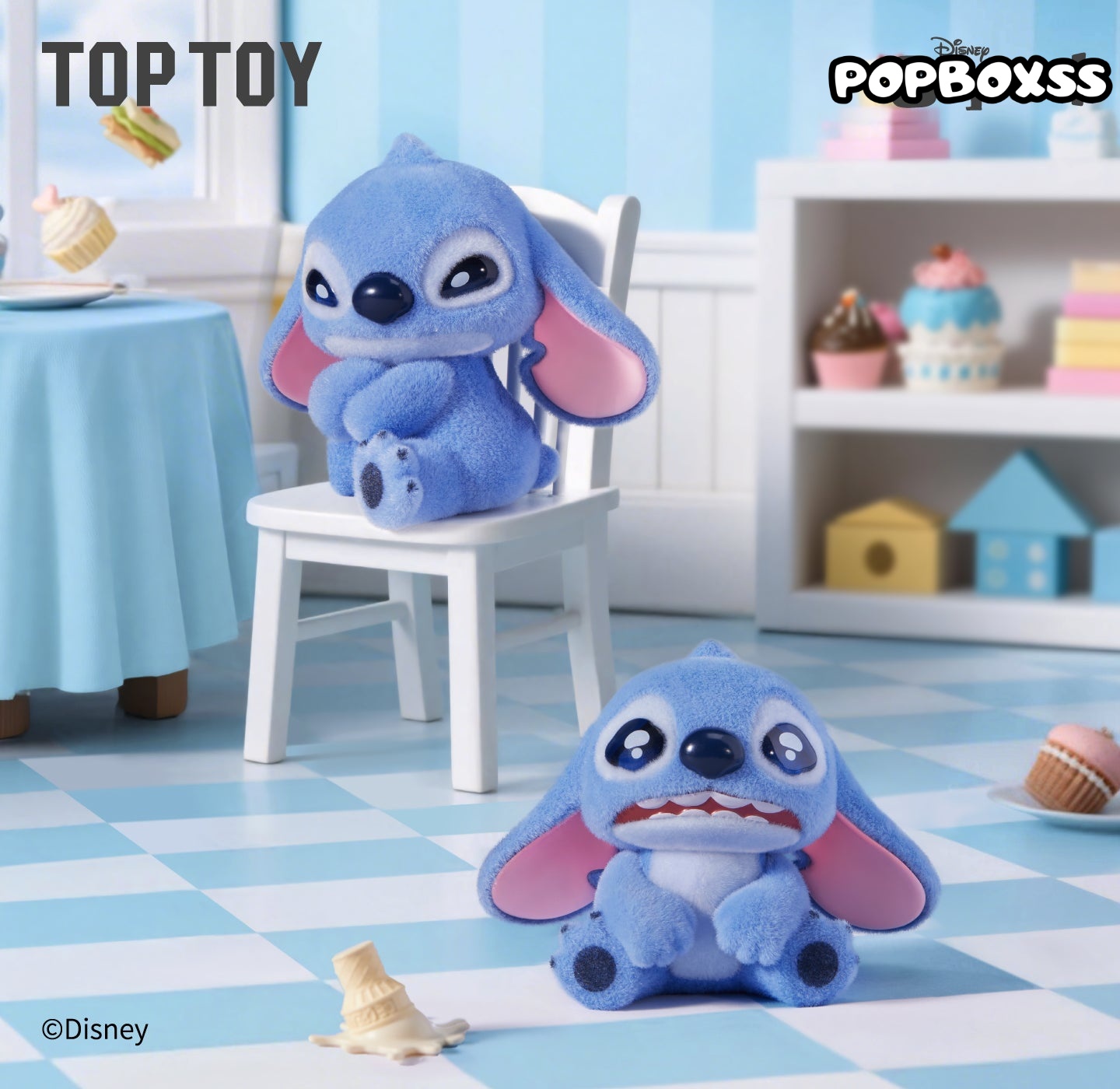 Disney Stitch Emoji Series Figures Blind Box - POPBOXSS