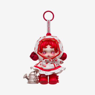 SKULLPANDA Amid Flowers Plush Doll Pendant（PRE ORDER） - POPBOXSS