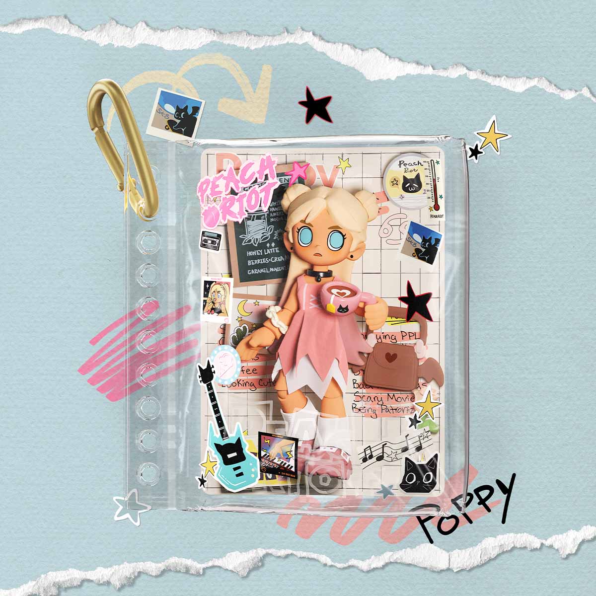 POPMART Peach Riot Carry the Music Series Block Pendant(PRE ORDER) - POPBOXSS