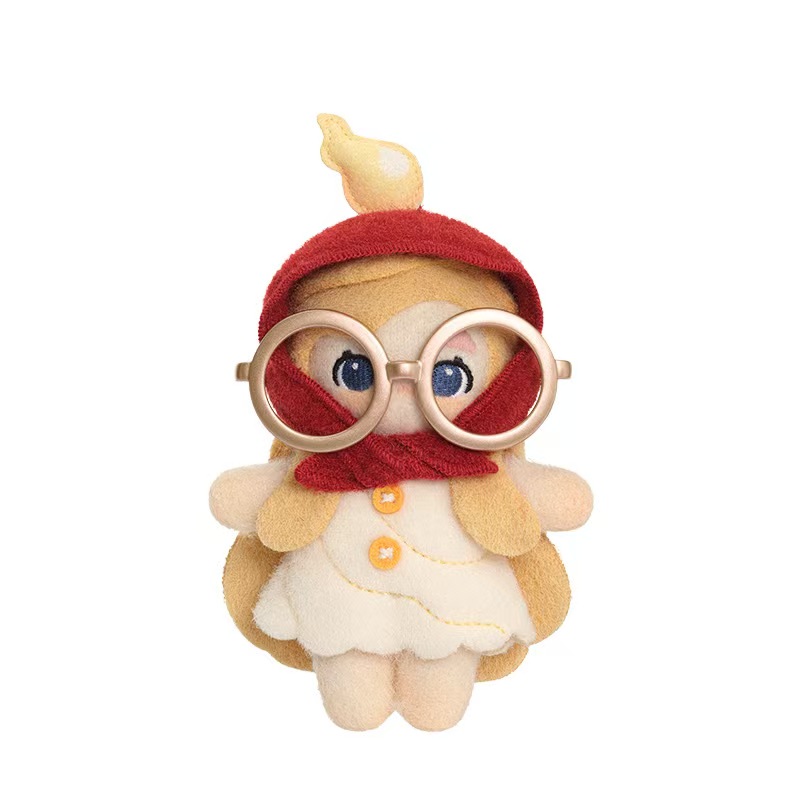 POPMART CHAKA Stitch by Stitch Series Grandma reading glasses Plush doll（PRE ORDER） - POPBOXSS