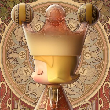 MEGA ROYAL MOLLY 400% Mucha·Zodiac - POPBOXSS