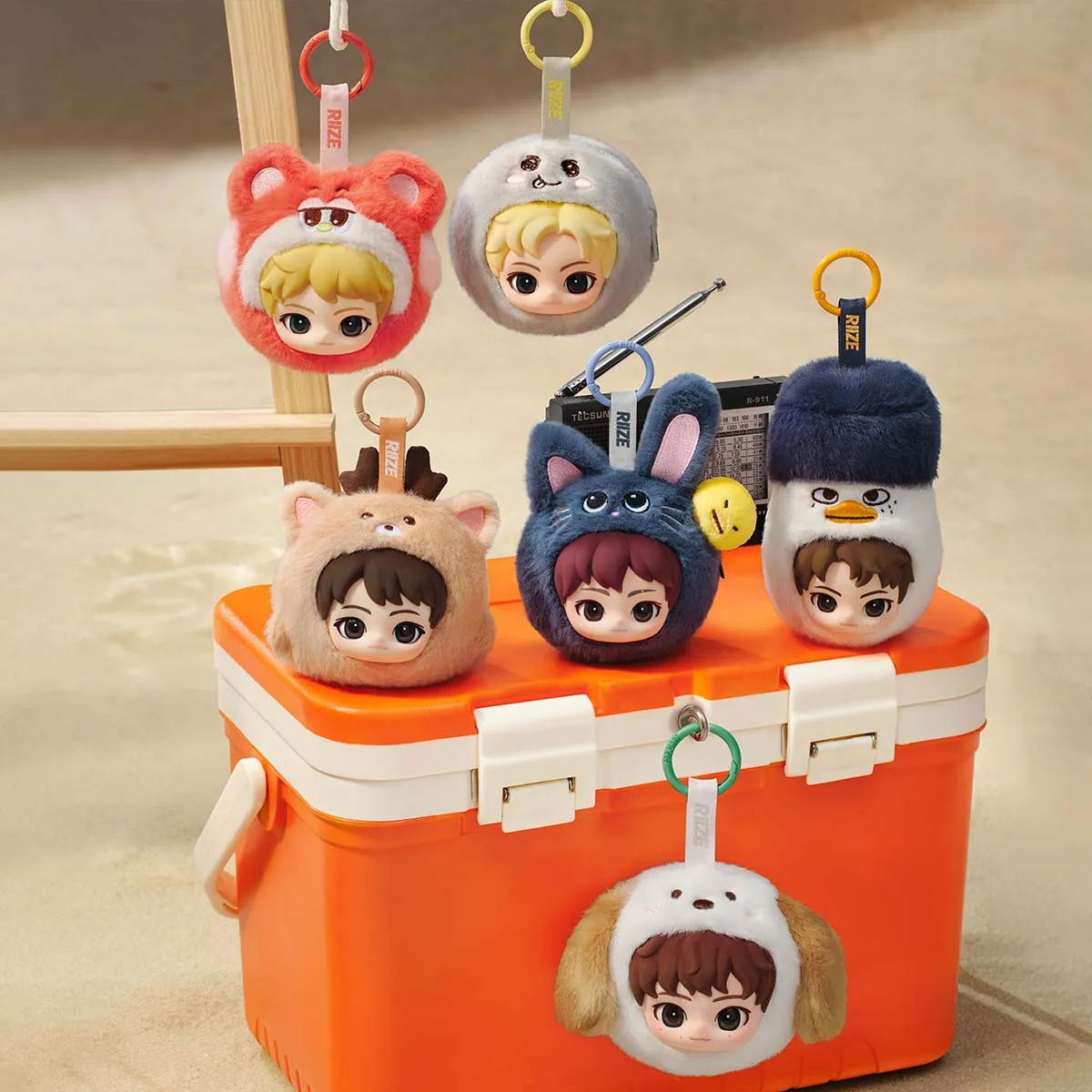 POPMART RlIZE Fluffy Club Series Mini Pouch Keychain(PRE ORDER) - POPBOXSS
