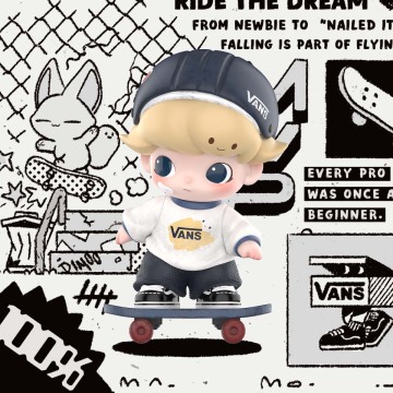 DIMOO WORLD × VANS Ride The Dream Figure(PRE ORDER) - POPBOXSS