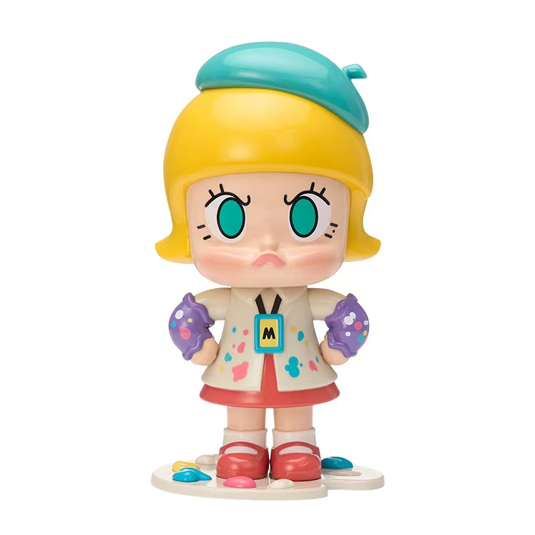 POPMART ANGRY MOLLY 20th Anniversary  Exhibition Limited figurines - POPBOXSS