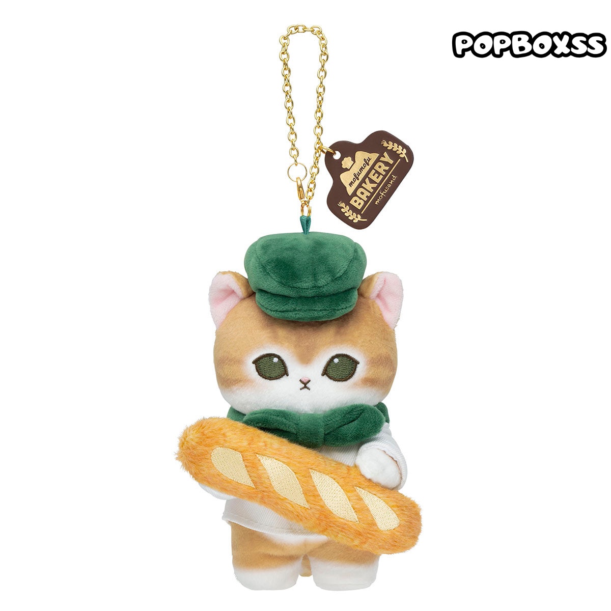 mofusand Mofumofu Bakery Baker Cat Mascot Keychain(PRE-ORDER) - POPBOXSS