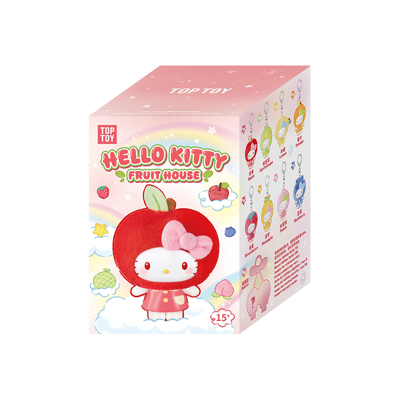 Sanrio  Hello Kitty Fruit House Series Figures Pendant Blind Box - POPBOXSS