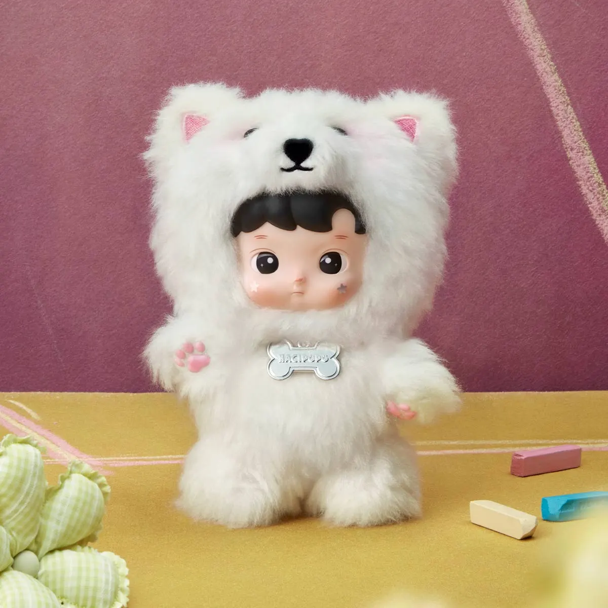 POPMART HACIPUPU Take Me Home Series - Vinly Plush Pendant Blind Box (PRE-ORDER) - POPBOXSS