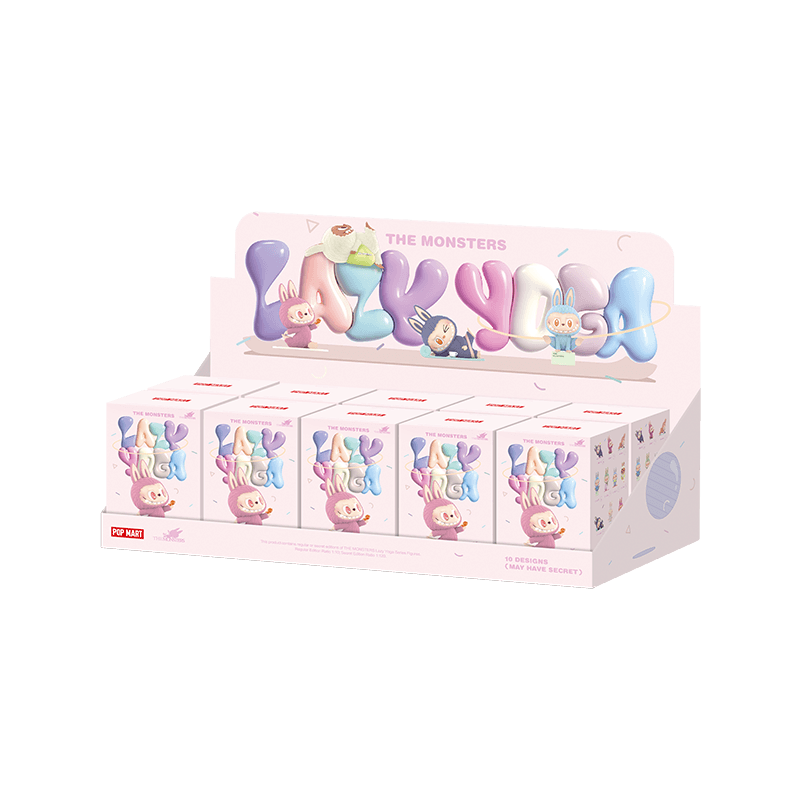 THE MONSTERS Labubu Lazy Yoga Series Figures - POPBOXSS