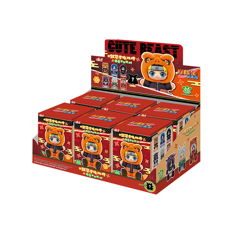 Naruto Beast Party V2 Series Plush Dolls, Blind Box - POPBOXSS