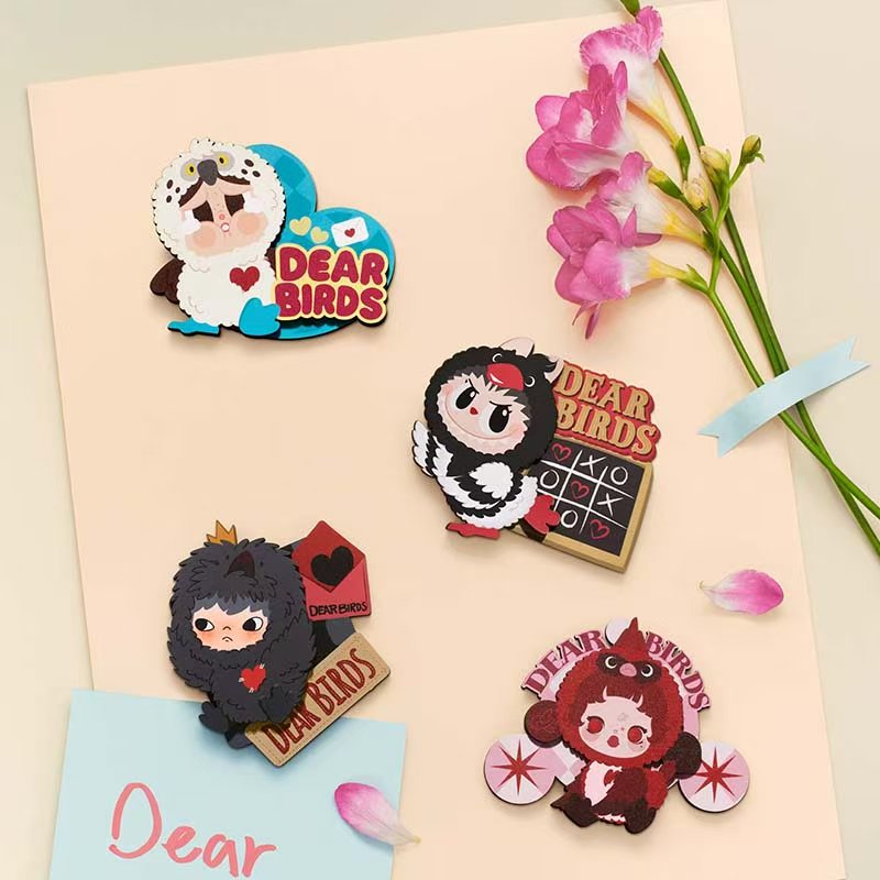 POP MART Dear Birds Series-Fridge Magnet Blind Box (PRE-ORDER） - POPBOXSS