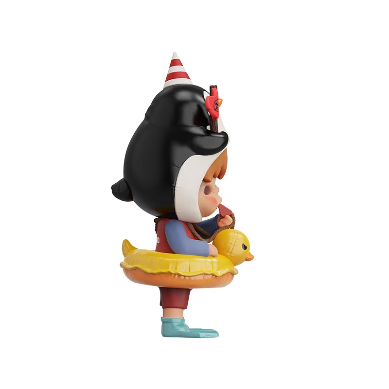 POPMART HIRONO Penguin Lifeguard figurines（PRE ORDER） - POPBOXSS