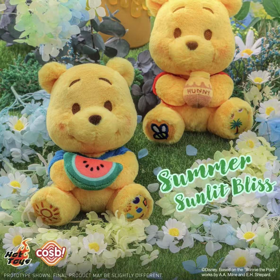 DSN Winnie the Pooh Bloom To Snow Series Cosbi Plush Keychain Collection Blind Box - POPBOXSS
