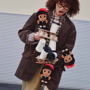 Angry Molly - Angry Energy Series Plush Pendant（PRE ORDER） - POPBOXSS