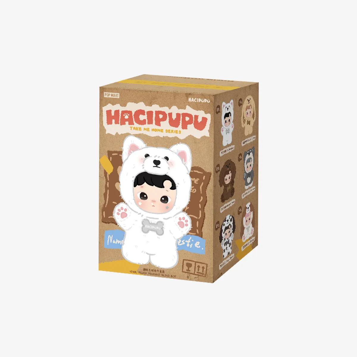 POPMART HACIPUPU Take Me Home Series - Vinly Plush Pendant Blind Box (PRE-ORDER) - POPBOXSS