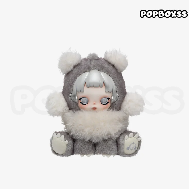 POP MART θ SKULLPANDA Punk Panda Plush Doll