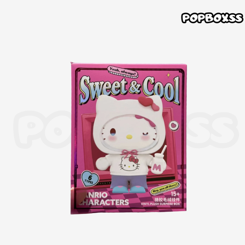 SANRI0 Sweet Cool Series Plush Pendant Blind Box - POPBOXSS