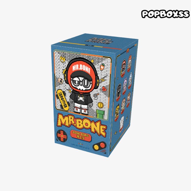 MR.BONE Fluffy Agent Team Series Plush Blind Box - POPBOXSS