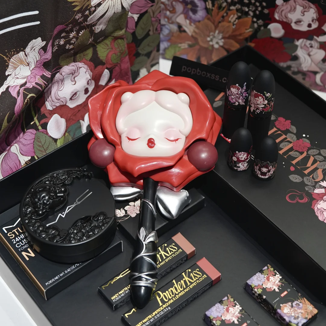 POPMART Skullpanda x MAC Chinese Valentine's Day Lipstick Gift Set