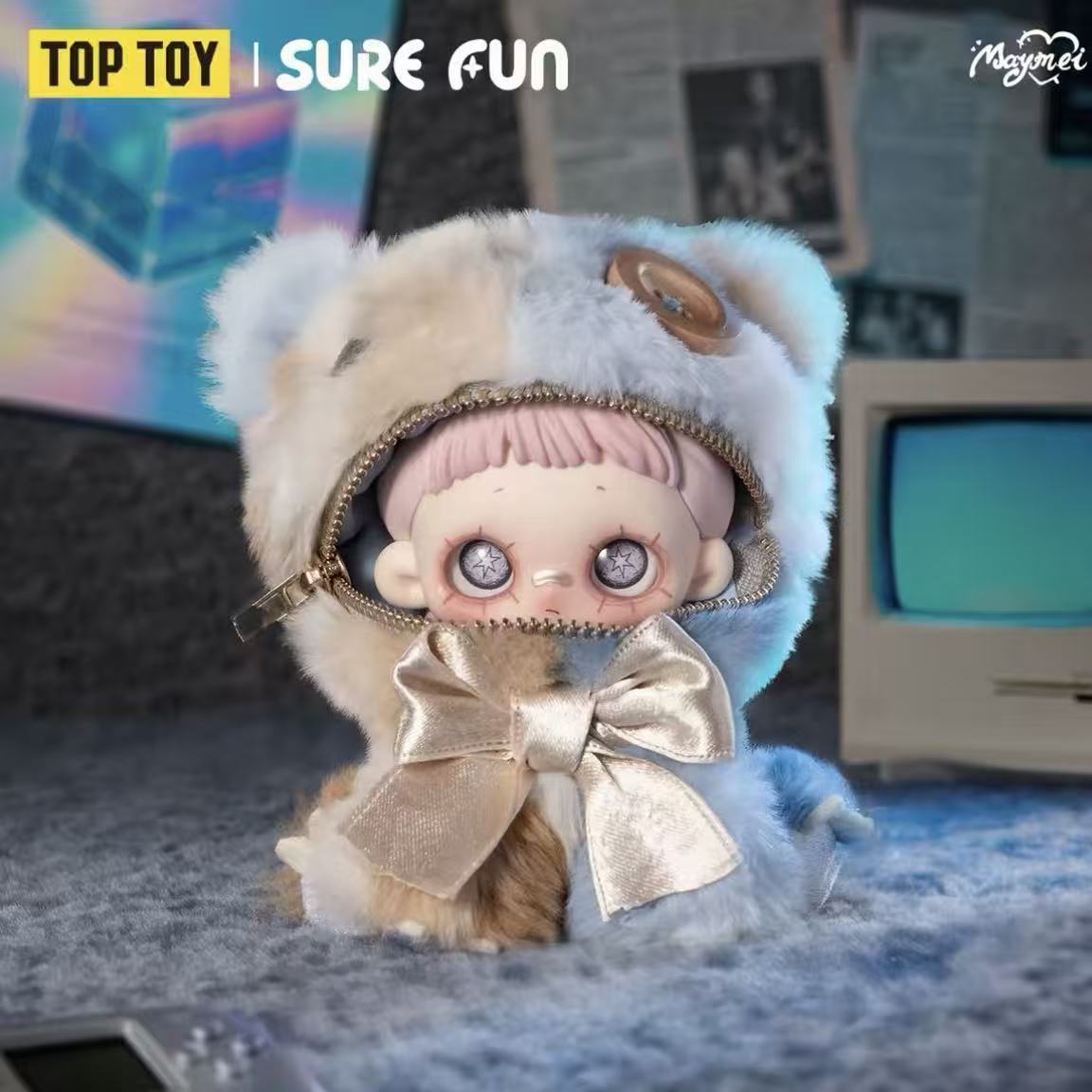 Maymei Greedy Bear blind box Vinyl plush - POPBOXSS